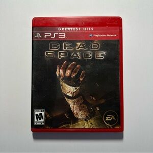 Red PS3 Dead Space Video Game